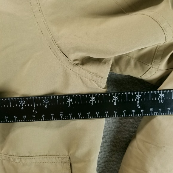 VTG LL Bean Jacket Mens XL‎ Tan Field Utility Trench Chore Coat Full Zip - Picture 7 of 8